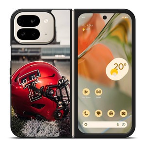 TEXAS TECH RED RAIDERS HELMET Google Pixel 9 Pro Fold Case
