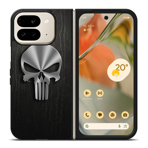 THE PUNISHER SKULL Google Pixel 9 Pro Fold Case THE PUNISHER SKULL Google Pixel 9 Pro Fold Case