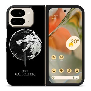 THE WITCHER LOGO Google Pixel 9 Pro Fold Case THE WITCHER LOGO Google Pixel 9 Pro Fold Case