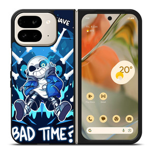 UNDERTALE SANS BAD TIME Google Pixel 9 Pro Fold Case