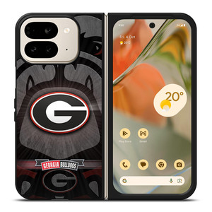 UNIVERSITY OF GEORGIA BULLDOGS 2 Google Pixel 9 Pro Fold Case UNIVERSITY OF GEORGIA BULLDOGS 2 Google Pixel 9 Pro Fold Case