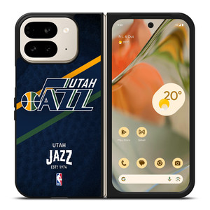 UTAH JAZZ LOGO 2 Google Pixel 9 Pro Fold Case UTAH JAZZ LOGO 2 Google Pixel 9 Pro Fold Case