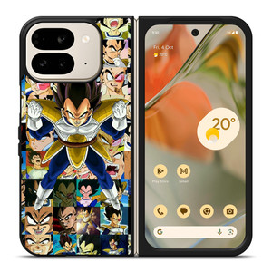 VEGETA COLLAGE Google Pixel 9 Pro Fold Case