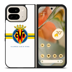 VILLARREAL CLUB DE FUTBO LOGO Google Pixel 9 Pro Fold Case