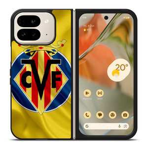 VILLARREAL LOGO ART Google Pixel 9 Pro Fold Case