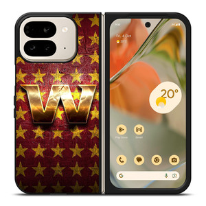 WASHINGTON COMMANDERS LOGO 2 Google Pixel 9 Pro Fold Case WASHINGTON COMMANDERS LOGO 2 Google Pixel 9 Pro Fold Case