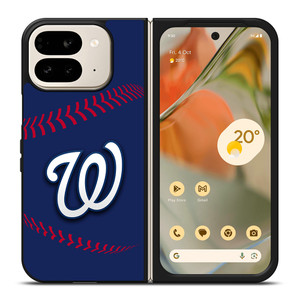 WASHINGTON NATIONALS LOGO 3 Google Pixel 9 Pro Fold Case WASHINGTON NATIONALS LOGO 3 Google Pixel 9 Pro Fold Case