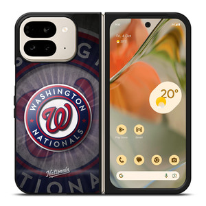 WASHINGTON NATIONALS LOGO Google Pixel 9 Pro Fold Case WASHINGTON NATIONALS LOGO Google Pixel 9 Pro Fold Case