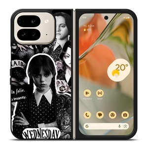 WEDNESDAY ART COLLAGE Google Pixel 9 Pro Fold Case WEDNESDAY ART COLLAGE Google Pixel 9 Pro Fold Case