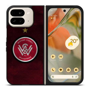 WESTERN SYDNEY WANDERERS FC LOGO Google Pixel 9 Pro Fold Case
