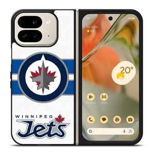 WINNIPEG JETS LOGO 2 Google Pixel 9 Pro Fold Case WINNIPEG JETS LOGO 2 Google Pixel 9 Pro Fold Case
