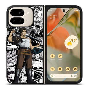 YAMI BLACK CLOVER COLLAGE 4 Google Pixel 9 Pro Fold Case