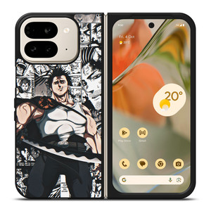 YAMI BLACK CLOVER COLLAGE Google Pixel 9 Pro Fold Case YAMI BLACK CLOVER COLLAGE Google Pixel 9 Pro Fold Case