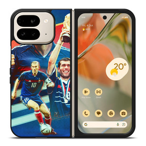 ZINEDINE ZIDANE LEGEND FOOTBALL Google Pixel 9 Pro Fold Case ZINEDINE ZIDANE LEGEND FOOTBALL Google Pixel 9 Pro Fold Case