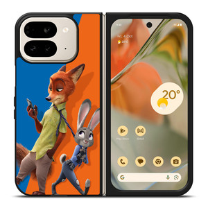 ZOOTOPIA JUDY HOPPS NICK WILDE Google Pixel 9 Pro Fold Case