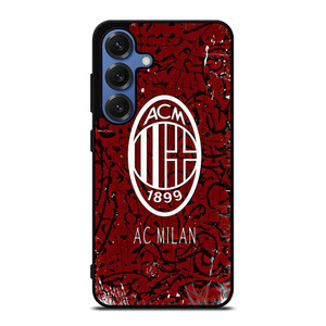 AC MILAN FOOTBALL CLUB LOGO Samsung Galaxy S25 Case AC MILAN FOOTBALL CLUB LOGO Samsung Galaxy S25 Case
