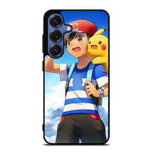 ASH KETCHUM PIKACHU Samsung Galaxy S25 Case ASH KETCHUM PIKACHU Samsung Galaxy S25 Case