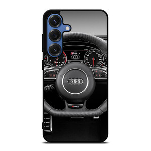 AUDI LOGO STREERING WHEEL Samsung Galaxy S25 Case AUDI LOGO STREERING WHEEL Samsung Galaxy S25 Case
