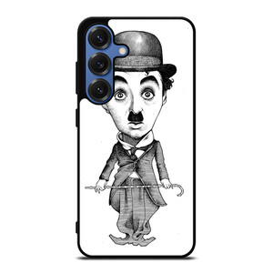 CHARLIE CHAPLIN CARTOON Samsung Galaxy S25 Case