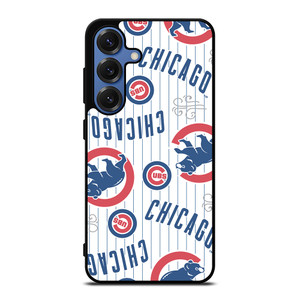 CHICAGO CUBS PATTERN Samsung Galaxy S25 Case CHICAGO CUBS PATTERN Samsung Galaxy S25 Case