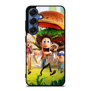 CLOUDY WITH A CHANCE OF MEATBALLS FUNNY Samsung Galaxy S25 Case CLOUDY WITH A CHANCE OF MEATBALLS FUNNY Samsung Galaxy S25 Case