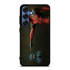DEADPOOL SUPERHERO TEDDY BEAR Samsung Galaxy S25 Case DEADPOOL SUPERHERO TEDDY BEAR Samsung Galaxy S25 Case