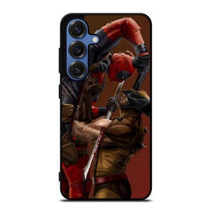 DEADPOOL VS WOLVERINE Samsung Galaxy S25 Case DEADPOOL VS WOLVERINE Samsung Galaxy S25 Case