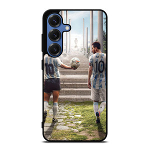 DIEGO MARADONA AND LIONEL MESSI Samsung Galaxy S25 Case DIEGO MARADONA AND LIONEL MESSI Samsung Galaxy S25 Case