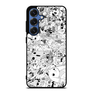 DIGIMON BLACK WHITE Samsung Galaxy S25 Case DIGIMON BLACK WHITE Samsung Galaxy S25 Case
