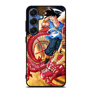 GOKU AND SHENRON DRAGON Samsung Galaxy S25 Case GOKU AND SHENRON DRAGON Samsung Galaxy S25 Case