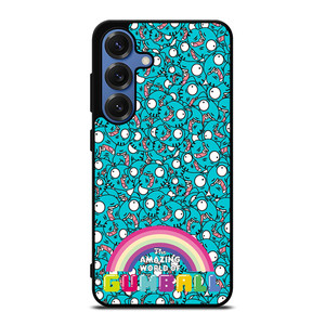 GUMBALL AMAZING WOLRD PATTERN Samsung Galaxy S25 Case GUMBALL AMAZING WOLRD PATTERN Samsung Galaxy S25 Case