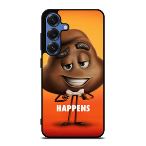 HAPPENS THE EMOJI MOVIE Samsung Galaxy S25 Case HAPPENS THE EMOJI MOVIE Samsung Galaxy S25 Case