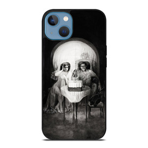 DATE SKULLS ILLUSION BLACK iPhone 13 Case
