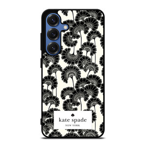 JAPANESE BLACK FLORAL KADE SPADE Samsung Galaxy S25 Case JAPANESE BLACK FLORAL KADE SPADE Samsung Galaxy S25 Case