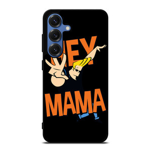JOHNNY BRAVO HEY MAMA Samsung Galaxy S25 Case JOHNNY BRAVO HEY MAMA Samsung Galaxy S25 Case