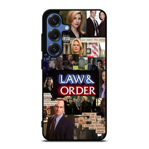 LAW AND ORDER COLLAGE Samsung Galaxy S25 Case LAW AND ORDER COLLAGE Samsung Galaxy S25 Case