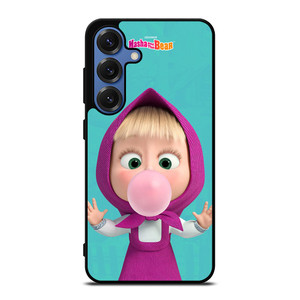 MASHA AND THE BEAR BUBBLEGUM Samsung Galaxy S25 Case MASHA AND THE BEAR BUBBLEGUM Samsung Galaxy S25 Case