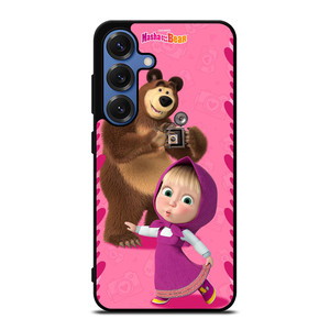 MASHA AND THE BEAR CUTE MODEL Samsung Galaxy S25 Case MASHA AND THE BEAR CUTE MODEL Samsung Galaxy S25 Case