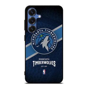 MINNESOTA TIMBERWOLVES LOGO 3 Samsung Galaxy S25 Case MINNESOTA TIMBERWOLVES LOGO 3 Samsung Galaxy S25 Case
