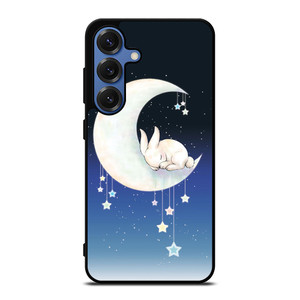 MOON BUNNY SLEEPING Samsung Galaxy S25 Case MOON BUNNY SLEEPING Samsung Galaxy S25 Case