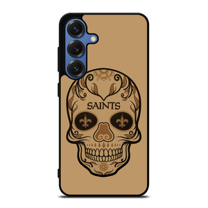 NEW ORLEANS SAINTS SKULL Samsung Galaxy S25 Case NEW ORLEANS SAINTS SKULL Samsung Galaxy S25 Case