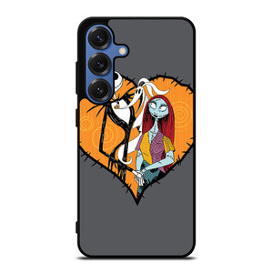 NIGHTMARE BEFORE CHRISTMAS JACK AND SALLY 3 Samsung Galaxy S25 Case
