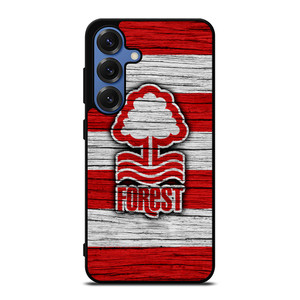 NOTTINGHAM FOREST LOGO WOODEN Samsung Galaxy S25 Case NOTTINGHAM FOREST LOGO WOODEN Samsung Galaxy S25 Case