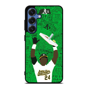 OAKLAND ATHLETICS RICKEY HENDERSON Samsung Galaxy S25 Case OAKLAND ATHLETICS RICKEY HENDERSON Samsung Galaxy S25 Case