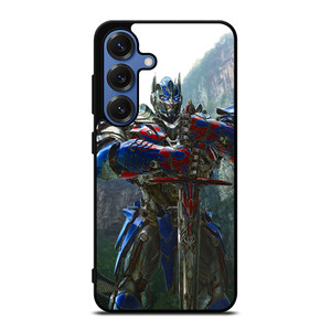 OPTIMUS PRIME WITH SWORD Samsung Galaxy S25 Case OPTIMUS PRIME WITH SWORD Samsung Galaxy S25 Case