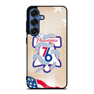 PHILADELPHIA 76ERS LOGO 3 Samsung Galaxy S25 Case