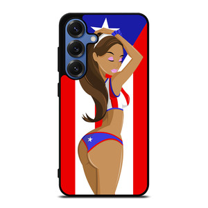 PUERTO RICO GIRL Samsung Galaxy S25 Case PUERTO RICO GIRL Samsung Galaxy S25 Case