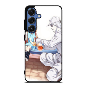 RED BLOOD CELLS AT WORK Samsung Galaxy S25 Case