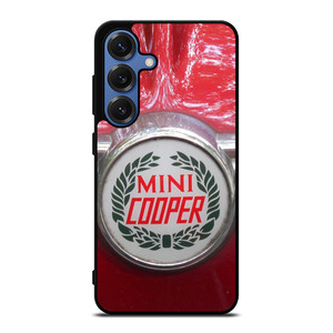 RED MINI COOPER LOGO Samsung Galaxy S25 Case RED MINI COOPER LOGO Samsung Galaxy S25 Case