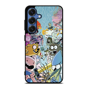 REGULAR SHOW CHARACTERS Samsung Galaxy S25 Case REGULAR SHOW CHARACTERS Samsung Galaxy S25 Case